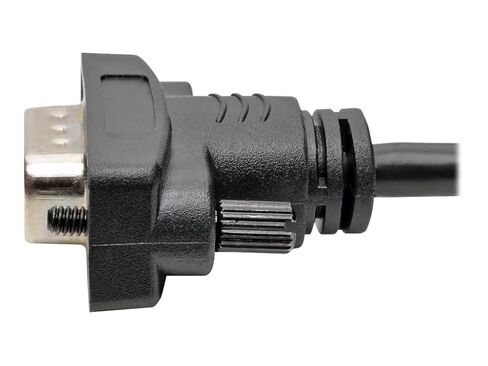 Tripp Lite P566-006-VGA HDMI to VGA Active Adapter Cable 6 ft M/M, 1080p Converter, Gold-Plated Connectors, EMI/RFI Shielding, Black, Cloud Care Pre-Configured Bundle Eligible (50 Pack) in Saudi Arabia