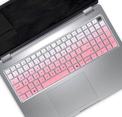 غطاء لوحة المفاتيح لجهاز Dell Pro 16 Plus PB16250 PB16255 16 بوصة، Dell Pro 16 PC16250 PC16255/Pro Max 16 MC16250 MC16255 MB16250 واقي لوحة المفاتيح [لا يناسب Pro Max 16 Premium MA16250] - وردي متدرج in Kuwait