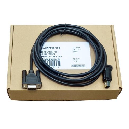 AL-00689703-01 متوافق مع محرك سيرفو تصحيح الأخطاء كابل تحويل كابل برجمة كابل بيانات كابل تنزيل كابل الكمبيوتر الجانبي 9 فتحات منفذ تسلسلي RS232 3 متر in Saudi Arabia