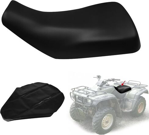 غطاء مقعد بديل لسيارة Honda TRX250 Recon Fourtrax 1997-2017، بديل غطاء مقعد جلدي عالي التحمل، أسود in Kuwait