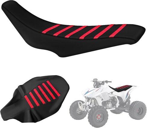 غطاء مقعد بديل لسيارة Honda TRX250 Recon Fourtrax 1997-2017، بديل غطاء مقعد جلدي عالي التحمل، أسود in Kuwait