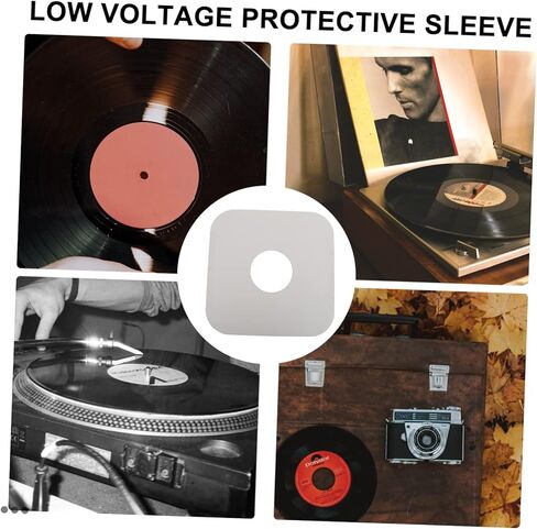 12 Inch Vinyl Record Paper Bag 10PCS Inner Sleeves Acid-Free Protection for Vinyl Records Heavyweight Storage for Music Collectors in Saudi Arabia