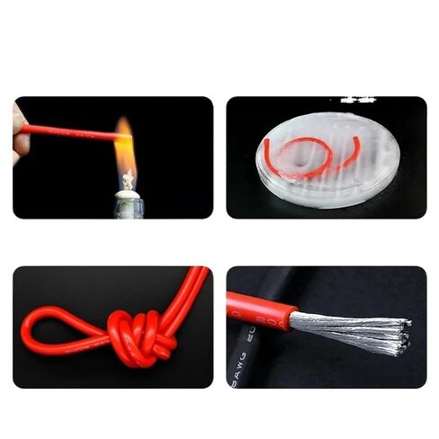 1pc Silicone Wire Cable 1-14 AWG for Electrical Equipment and Electronic Wiring(20m 13awg) in Saudi Arabia
