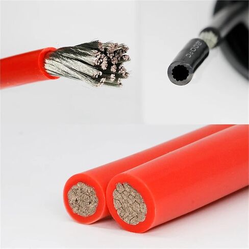 1pc Silicone Wire Cable 1-14 AWG for Electrical Equipment and Electronic Wiring(20m 13awg) in Saudi Arabia