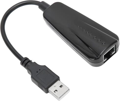 محول USB إلى إيثرنت، محول شبكة LAN قابل للتوصيل USB 2.0 إلى 10/100 ميجابت في الثانية USB إلى RJ45 LAN Gigabit Ethernet لأجهزة Ultrabooks وأجهزة الكمبيوتر المحمولة والأجهزة اللوحية والمزيد in Kuwait