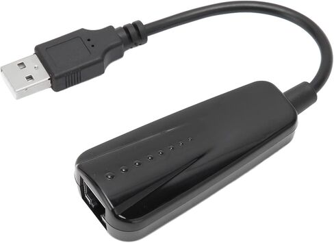 محول USB إلى إيثرنت، محول شبكة LAN قابل للتوصيل USB 2.0 إلى 10/100 ميجابت في الثانية USB إلى RJ45 LAN Gigabit Ethernet لأجهزة Ultrabooks وأجهزة الكمبيوتر المحمولة والأجهزة اللوحية والمزيد in Kuwait