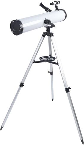 Starwatcher Reflector Telescope 114mm Large Aperture 400mm Length, High Resolution, Lightweight and Compact, Adjustable Tripod for Easy Observation in Saudi Arabia