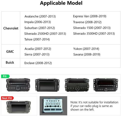 راديو ستيريو للسيارة Android 14 Double Din لـ 2008-2024 لسيارة شيفروليه إكسبريس 8 بوصة تعمل باللمس وحدة رأس السيارة مع Carplay اللاسلكي Android Auto GPS Navi Bluetooth WiFi FM RDS DSP SWC كاميرا احتياطية in Saudi Arabia