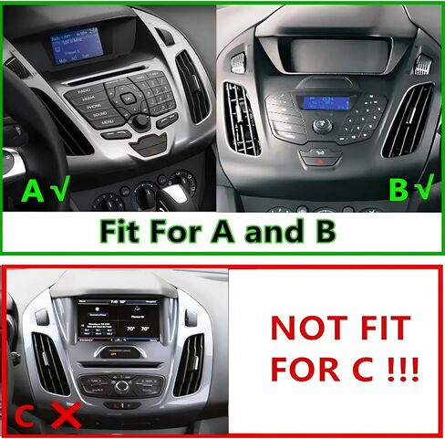 راديو ستيريو للسيارة لسيارة Ford Transit Connect 2014 2015 2016 2017 2018، شاشة لمس 9 بوصة Android 13 ستيريو راديو السيارة مع CarPlay Android Auto، يدعم GPS Navi Bluetooth SWC WiFi DSP FM ميكروفون كاميرا احتياطية in Saudi Arabia