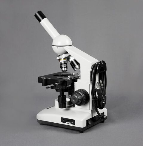 Vision Scientific VME0015-CXM-100-LD-P1 مجهر مركب أحادي العين، 10x WF و20x WF، تكبير 40x-2000x، إضاءة LED، تركيز خشن محوري ودقيق، مكثف NA Abbe 1.25 in Saudi Arabia