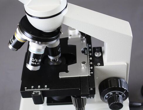 Parco Scientific 3000F-100-LED-P6 Monocular Compound Microscope, 40x—2000x Magnification, LED Light, Microscope Book, Microscope Discovery Kit, 25 Prepared Slides Set, Package ($10 Value) in Saudi Arabia