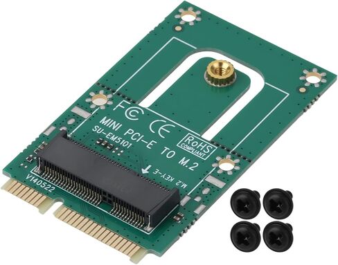2.4G/5G Mini PCI-E to M.2 Expansion Card 1200Mbps for M2 Key NGFF E Interface Industrial Computers Security Device in Saudi Arabia
