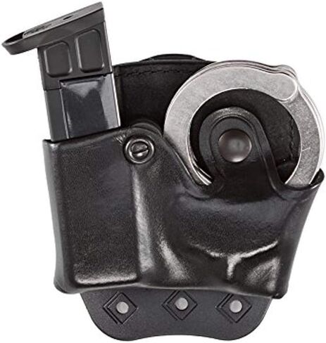 Aker Leather 519 DMS Combo Handcuff Case and Magazine Pouch in Saudi Arabia