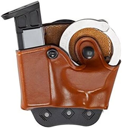 Aker Leather 519 DMS Combo Handcuff Case and Magazine Pouch in Saudi Arabia