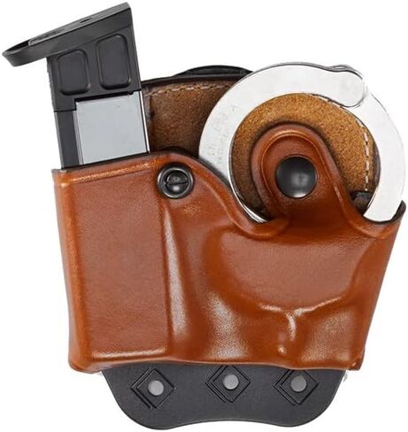 Aker Leather 519 DMS Combo Handcuff Case and Magazine Pouch in Saudi Arabia