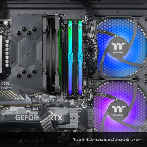 كمبيوتر سطح المكتب للألعاب Thermaltake LCGS View i1460T-170 (Intel Core™ i5-14400F، ToughRam 32GB DDR5 6000MT/s RGB Memory، NVIDIA GeForce® RTX 5060 Ti 8G، 1 تيرابايت NVMe M.2، WiFi، Windows 11) V17B-B760-56T-LCS in Saudi Arabia