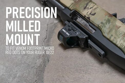 Monstrum Micro Red Dot Mount for Ruger 10/22 Rifles in Saudi Arabia