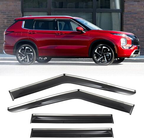 Rain Guards Window Visors Deflector for Toyota Camry 2025 2026 Side Window Wind Deflectors in Saudi Arabia