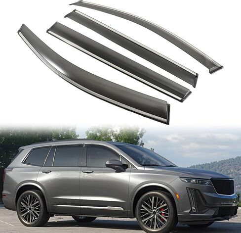 Rain Guards Window Visors Deflector for Toyota Camry 2025 2026 Side Window Wind Deflectors in Saudi Arabia