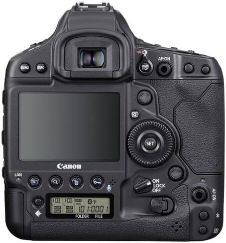 كاميرا كانون EOS-1D X Mark III DSLR | مستشعر CMOS كامل الإطار بدقة 20.1 ميجابكسل ومعالج DIGIC X وفيديو بدقة 4K | كاميرا Pro للرياضة والحياة البرية (3829C002) عدسة EF 75-300mm f/4-5.6 III + حقيبة + بطاقة سعة 256 جيجابايت in Kuwait