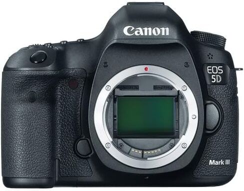 Canon EOS 5D Mark III DSLR Camera | 22.3MP Full-Frame CMOS Sensor, DIGIC 5+ Processor & HD Video | for Weddings, Portraits & Events (5260B002) + Canon EF 75-300mm f/4-5.6 III Lens + RC-6 + Bag + More in Saudi Arabia