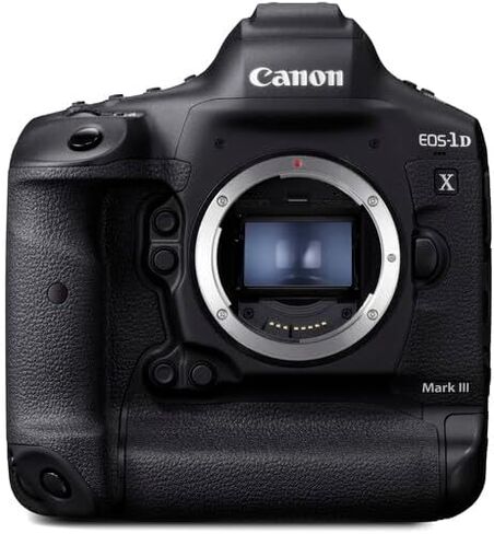 كاميرا كانون EOS-1D X Mark III DSLR | مستشعر CMOS كامل الإطار بدقة 20.1 ميجابكسل ومعالج DIGIC X وفيديو بدقة 4K | كاميرا احترافية للرياضة والحياة البرية (3829C002) + عدسة Canon EF مقاس 50 مم f/1.8 STM + محول EF-EOS R + المزيد in Kuwait