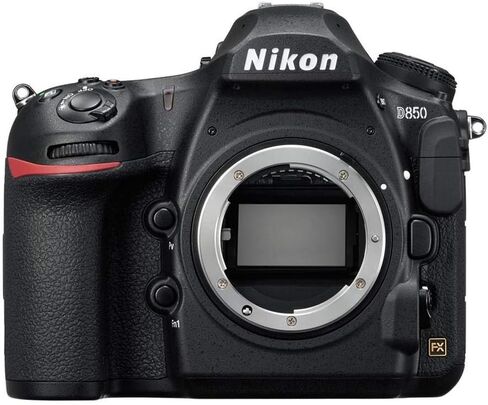 كاميرا Nikon D850 45.7MP كاملة الإطار DSLR بصيغة FX (الهيكل فقط) - (الطراز الدولي) (متجددة) in Saudi Arabia