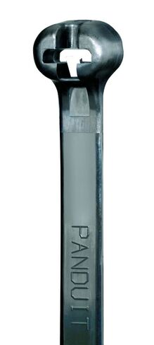 ربطة كابل Panduit BT5LH-L0 Dome-Top Barb Ty، نايلون مقاوم للطقس 6.6، مقطع عرضي ثقيل خفيف، طرف مستقيم، قوة شد 120 رطل على الأقل، قطر الحزمة الأقصى 5 بوصات، سمك .065 بوصة، عرض .275 بوصة، طول 18.1 بوصة (عبوة من 50) in Kuwait