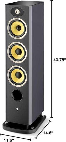 Focal Aria K2 926 Ash Gray (إصدار محدود) مكبر صوت برجي صوتي ثلاثي الاتجاهات - يُباع بشكل فردي in Saudi Arabia