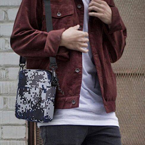 Men's Crossbody Bag Shoulder Bag Summer Portable Mobile Phone Bag Outdoor Sport Chest Bag Men in Saudi Arabia