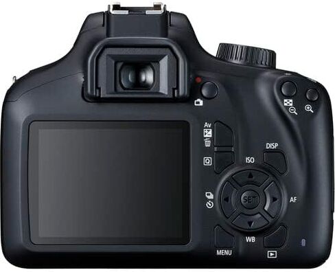 Canon EOS Rebel T100 DSLR Camera with 18-55mm Lens | 18MP APS-C Sensor, Built-in Wi-Fi & Full HD Video | for Beginners, Travel & Everyday Shooting (2628C029) + EF-S 24mm f/2.8 STM Lens + Bag + More in Saudi Arabia