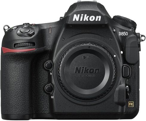 كاميرا Nikon D850 DSLR مع عدسة AF-S DX 18-140 مم f/3.5-5.6G ED VR وعدسة AF-S 50 مم f/1.8G + ذاكرة 64 جيجابايت + غطاء محرك السيارة + بطارية إضافية + مرشحات + حامل ثلاثي القوائم + المزيد (حزمة 34 قطعة) (متجددة) in Saudi Arabia