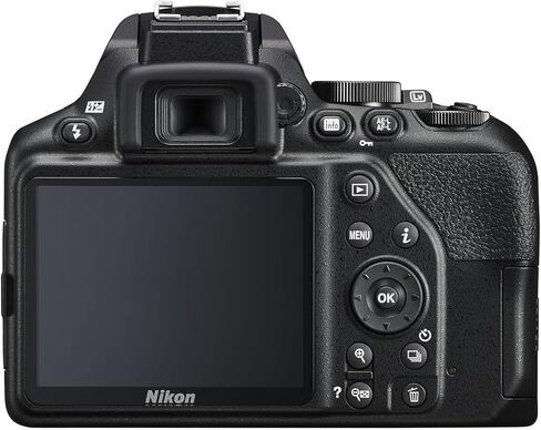 كاميرا Nikon D5600 DSLR مع عدسة AF-P DX 18-55 مم f/3.5-5.6G VR وAF-P DX 70-300 مم f/4.5-6.3G ED VR + ذاكرة 64 جيجابايت + بطارية إضافية + ضوء LED + المزيد (حزمة 26 قطعة) (متجددة) in Saudi Arabia
