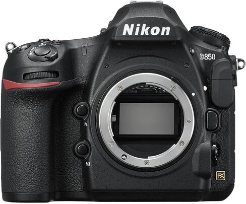 كاميرا Nikon D850 DSLR (الهيكل فقط) + ذاكرة سعة 64 جيجابايت + حامل ثلاثي القوائم + حامل أحادي + بطارية إضافية + مجموعة تنظيف فاخرة + المزيد (حزمة مكونة من 21 قطعة) (متجددة) in Saudi Arabia