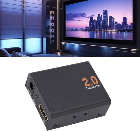 موسع Tangxi 4K 60 هرتز، 2.0 مكرر مع عرض النطاق الترددي 18 جيجابت في الثانية، مكرر إشارة واجهة الوسائط المتعددة عالية الدقة، نطاق 98.4 قدم in Saudi Arabia