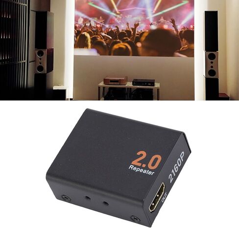 موسع Tangxi 4K 60 هرتز، 2.0 مكرر مع عرض النطاق الترددي 18 جيجابت في الثانية، مكرر إشارة واجهة الوسائط المتعددة عالية الدقة، نطاق 98.4 قدم in Saudi Arabia