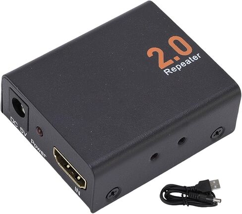 موسع Tangxi 4K 60 هرتز، 2.0 مكرر مع عرض النطاق الترددي 18 جيجابت في الثانية، مكرر إشارة واجهة الوسائط المتعددة عالية الدقة، نطاق 98.4 قدم in Saudi Arabia