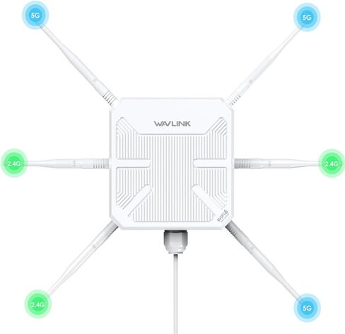 موسع واي فاي خارجي WAVLINK AX3000 مع نقطة وصول خارجية AC1200 in Kuwait