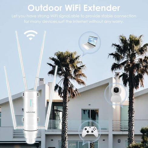 موسع واي فاي خارجي WAVLINK AX3000 مع نقطة وصول خارجية AC1200 in Kuwait