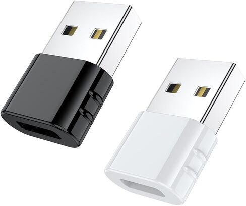 USB C Female to USB Male Adapter USB Type C to USB 2.0 Adapter Converter for Notebook Laptop PC Keyboard 480Mbps in Saudi Arabia