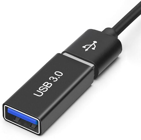 Adapter USB-C Male to USB Female 2 Pack，Electronic Adapter for OTG、Charging、Data Transfer and Extension Cables，Compatible with Phones,Computers,Keyboards,etc. in Saudi Arabia