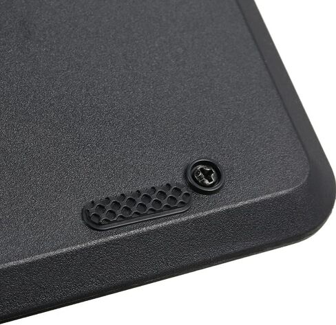 لوحة مفاتيح كمبيوتر مطبوعة كبيرة من Ejoyous، لوحة مفاتيح USB سلكية بمفاتيح بيضاء وحروف سوداء للأفراد ضعاف البصر، لوحة مفاتيح كاملة الحجم لألعاب الكمبيوتر المكتبي والكمبيوتر المحمول in Kuwait