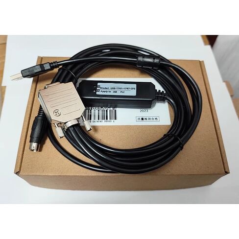 USB-1761-1747-CP3 Applicable PLC Communication Cable Programming Cable Download Cable Data Cable Debugging Cable 3 meters in Saudi Arabia