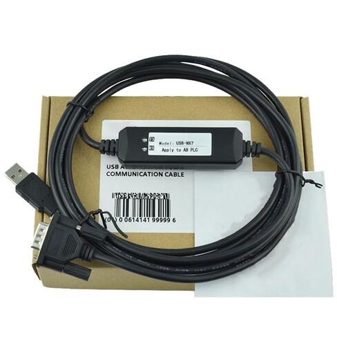 USB-NX7 Applicable PLC data cable Debugging cable NX7S NX7 download cable USB programming cable cable Communication cable 3 meters in Saudi Arabia