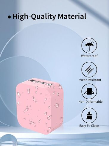 Case for Mac Mini M4/Mac Mini M4 Pro Desktop Computer, Sillence Material,Shock-Absorbing and Anti Drop Protection Soft Half Shell,Pink. in Saudi Arabia