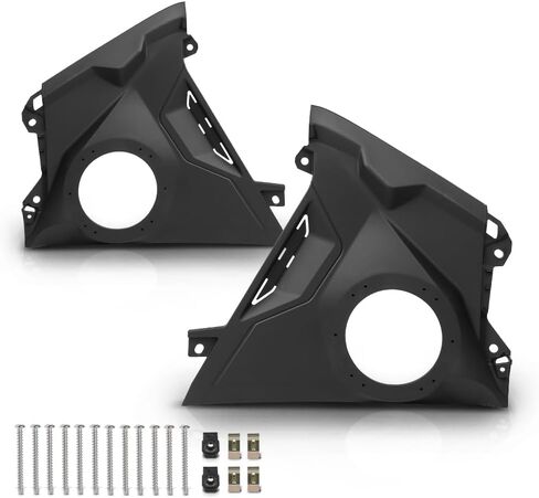 GRAND ORANGE Front Dash 6.5" Speaker Panel Compatible with Can-Am Maverick R 2024+ All Models Fit Can-Am Maverick R Max 2025+ Black in Saudi Arabia