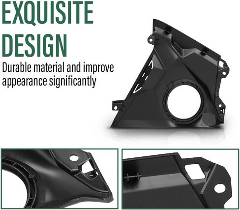 GRAND ORANGE Front Dash 6.5" Speaker Panel Compatible with Can-Am Maverick R 2024+ All Models Fit Can-Am Maverick R Max 2025+ Black in Saudi Arabia