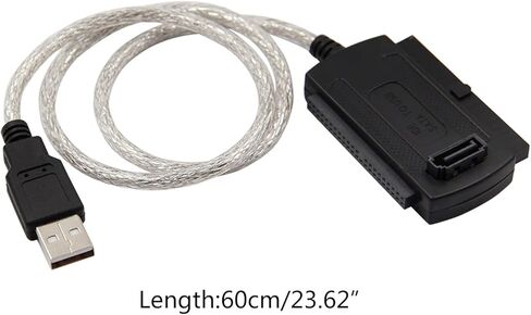 60CM USB 3.0 to IDE/Sata 3.5" 2.5'' Hard Drive Disk Line HDD Converter Adapter Cable Suppor High Speed Plug & for Play in Saudi Arabia
