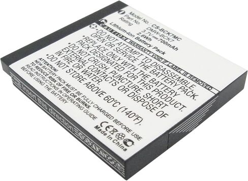 بطارية بديلة لباناسونيك لوميكس DMC-SZ7K، DMC-SZ7P، DMC-SZ7T، DMC-SZ7W، DMC-TS20، DMC-TS20A، P/N: ACD-341، DMW-BCK7E، DMW-BCK7PP، SDBCK7، VW-BCK7 700 مللي أمبير/3.7 فولت in Kuwait