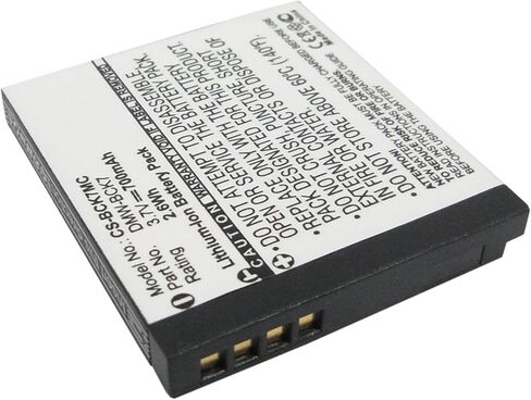 بطارية بديلة لباناسونيك لوميكس DMC-SZ7K، DMC-SZ7P، DMC-SZ7T، DMC-SZ7W، DMC-TS20، DMC-TS20A، P/N: ACD-341، DMW-BCK7E، DMW-BCK7PP، SDBCK7، VW-BCK7 700 مللي أمبير/3.7 فولت in Kuwait